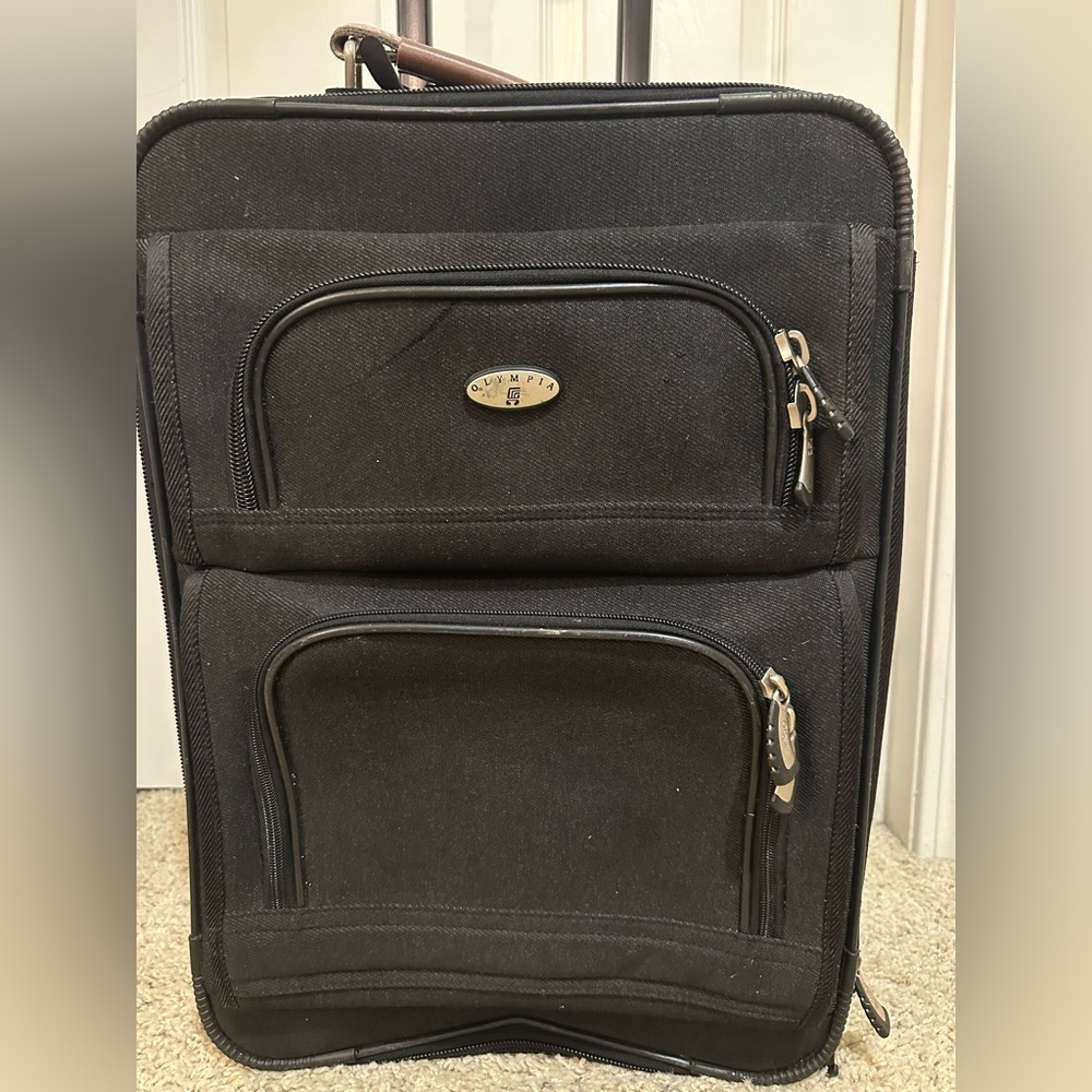 Olympia Black Men's Travel Bag